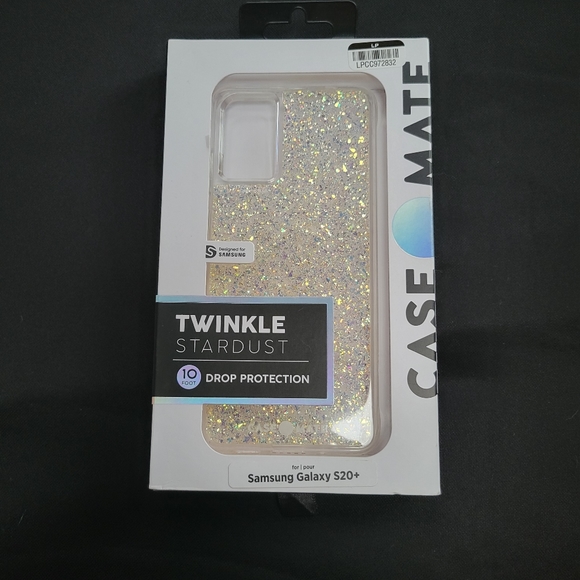 Case-Mate Twinkle Stardust Glitter Sparkle Cellphone Case Samsung Galaxy S20+ - Picture 1 of 3